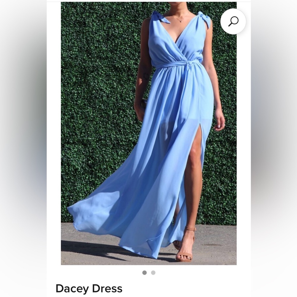 Gorgeous Blue Dacey Dress